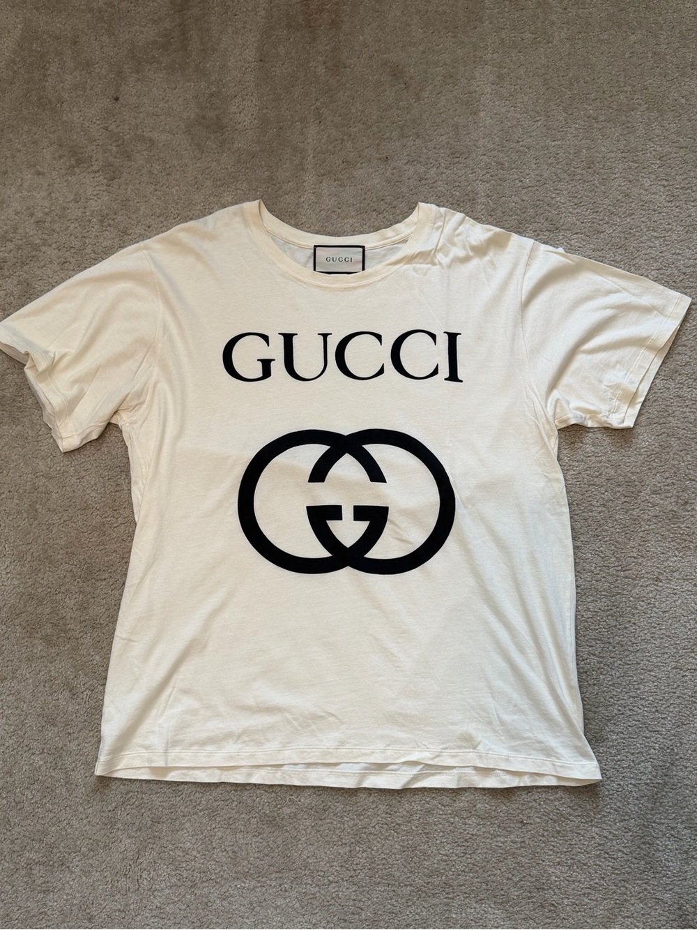 Gucci Oversize T-Shirt With Interlocking G